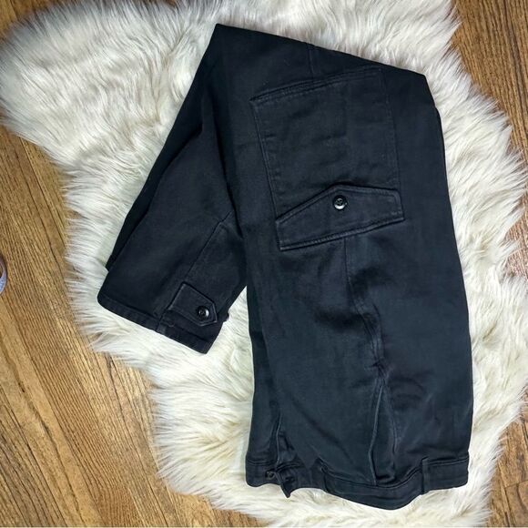 Wilfred Black Cargo Pants with Structured Design - Picture 8 of 8